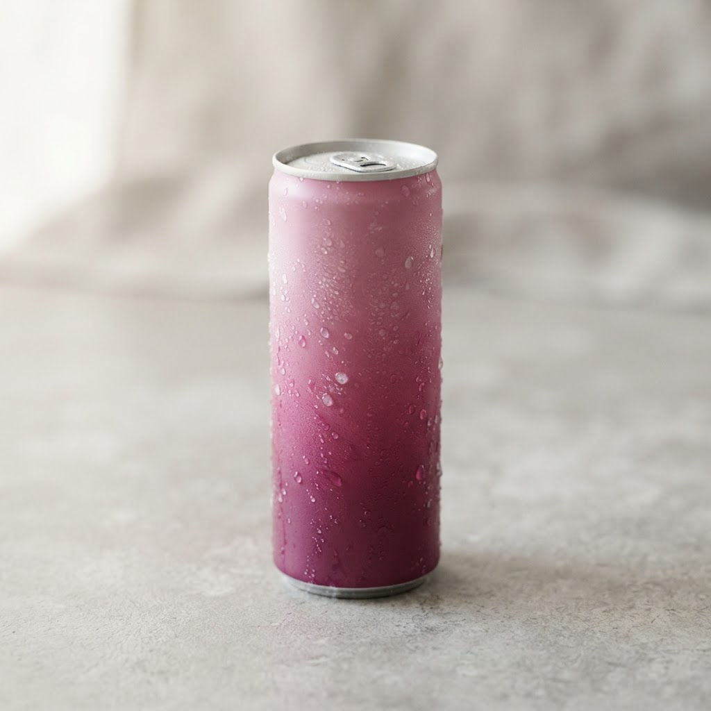 Berry Charge energy drink can